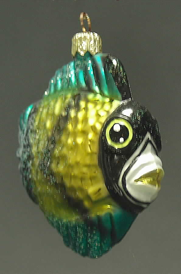 Aquatic Elegant Sea Delight Jr-Green/Teal - No Box by Christopher Radko-1