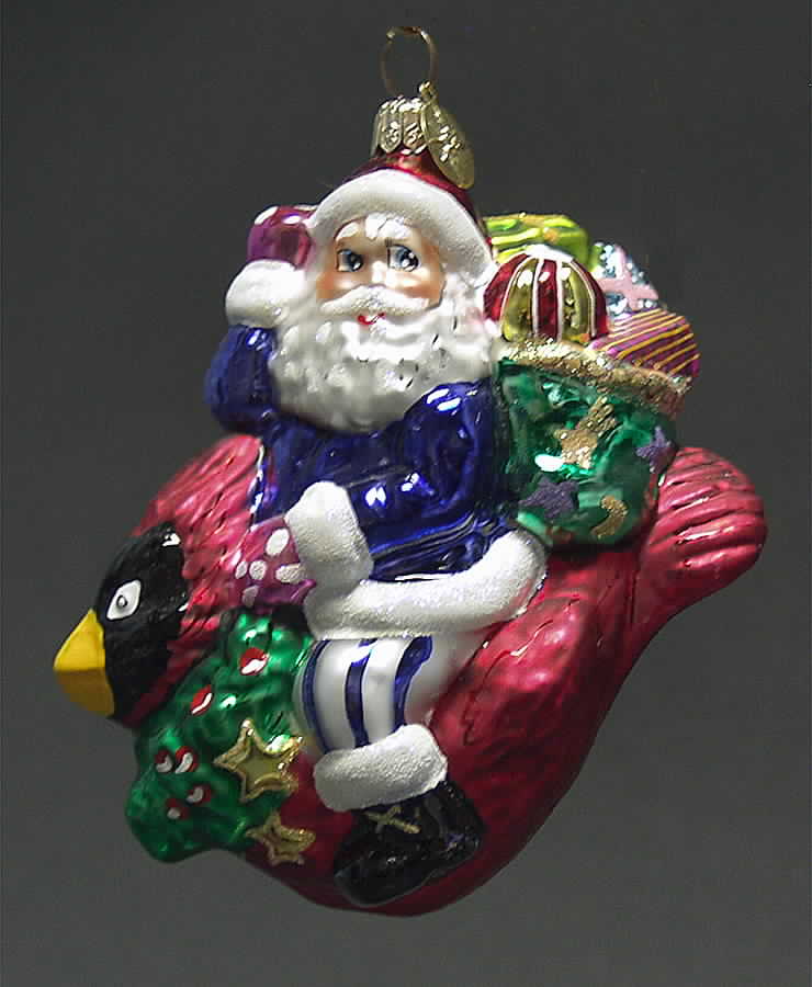 Santas Skyward Ho! - No Box by Christopher Radko-1