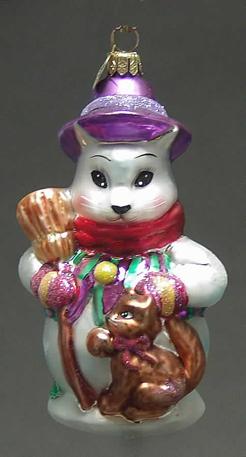 Cats & Kittens Snow Kitty - No Box by Christopher Radko-1
