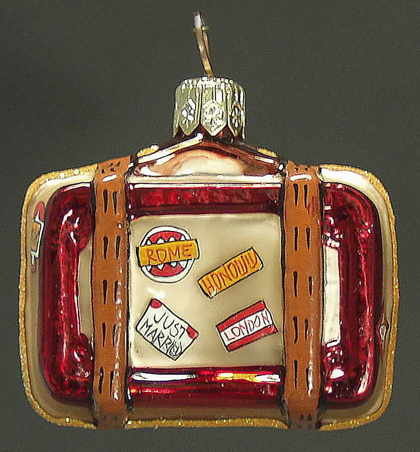 Destinations-Travel Bon Voyage-Gem - No Box by Christopher Radko-1