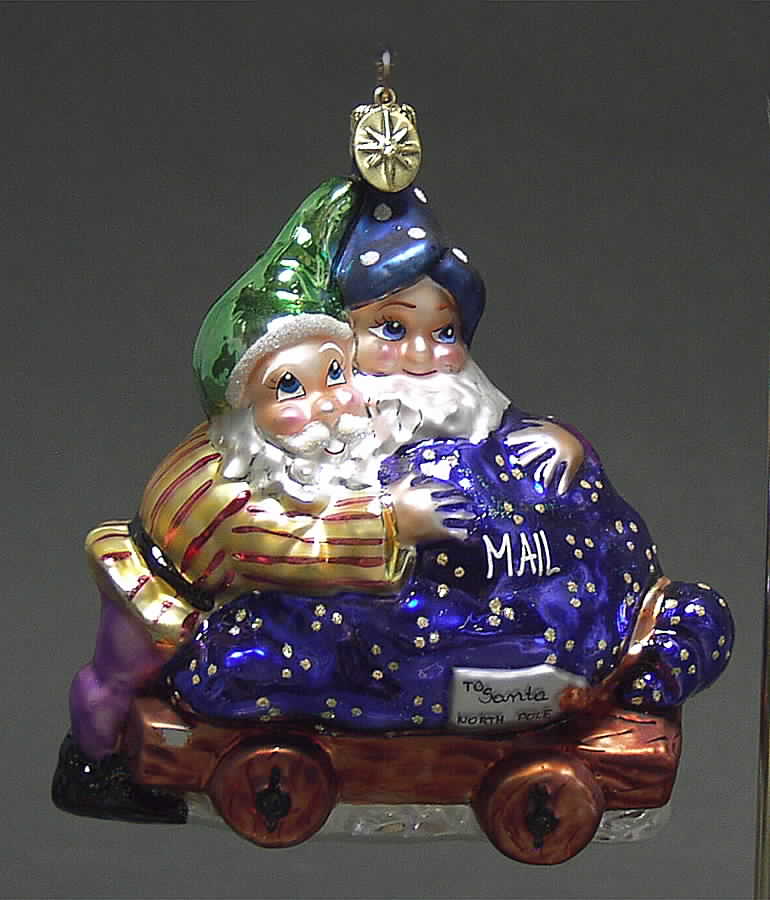 Elves & Gnomes Elfin Express-Mail - No Box by Christopher Radko-1