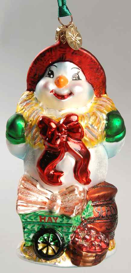 Snowmen Farmer Frost - No Box by Christopher Radko-1