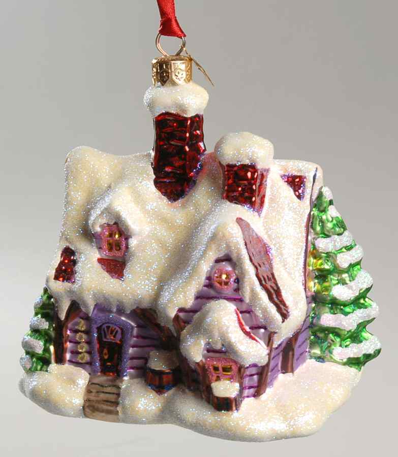 Buildings & Churches Holiday Hideaway-40th Birthday - No Box by Christopher Radko-1