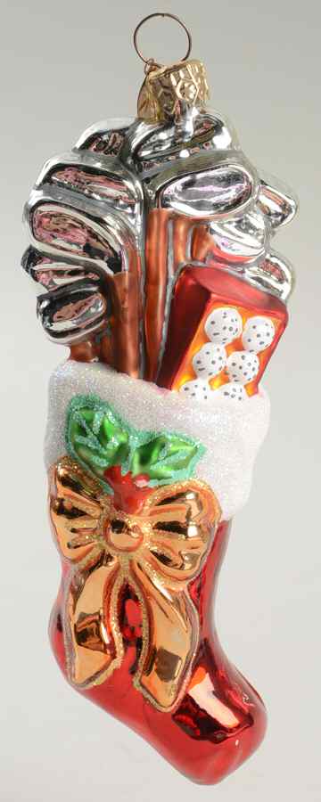 Stockings Par For The Holidays - No Box by Christopher Radko-1
