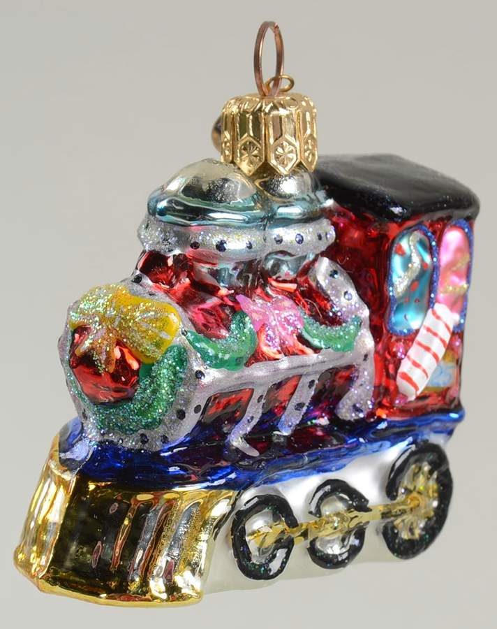 Transportation Locomotive Gem-Front - No Box by Christopher Radko-1