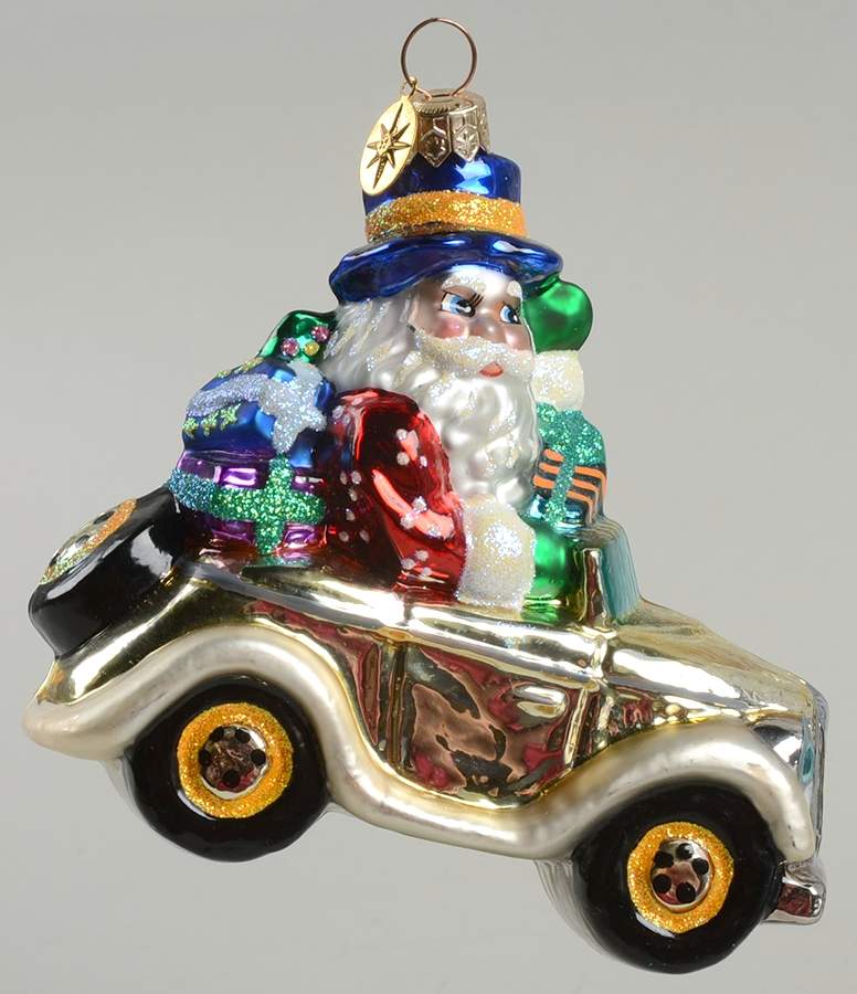 Santa's Transportation Holiday Rolls - No Box by Christopher Radko-1
