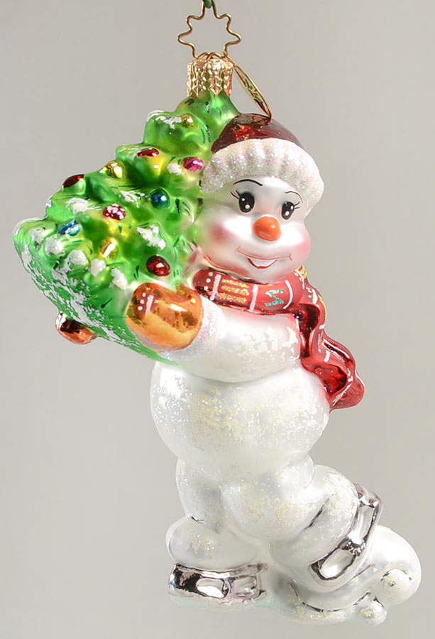 Snowmen Toe Loop Ice Scoop - No Box by Christopher Radko-1