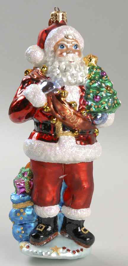 2001 Dated Ornaments Santa's Banner Year - No Box by Christopher Radko-1