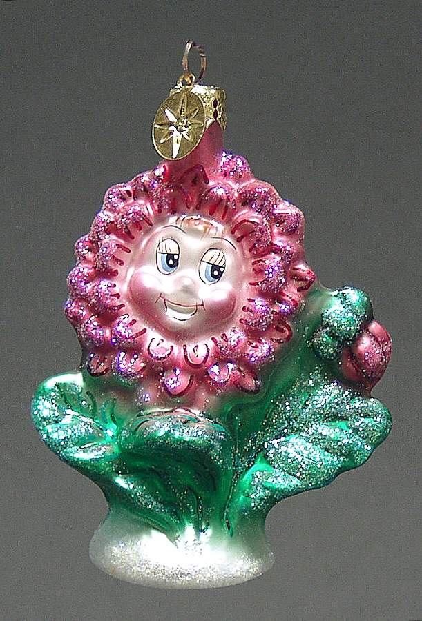 Floral & Garden Best Buds-Pink - No Box by Christopher Radko-1