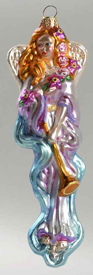 Angel Ornaments (Blown Glass) Serafina - No Box by Christopher Radko-1