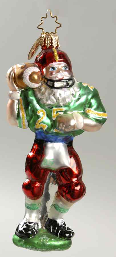 Santa-Sports Star Quarterback - No Box by Christopher Radko-1