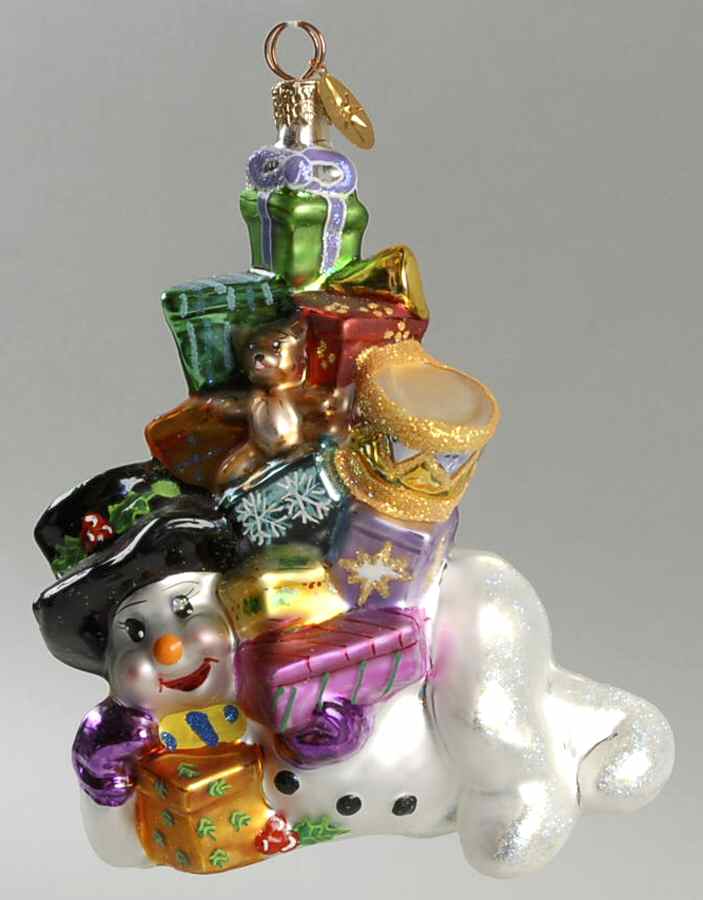 Snowmen Chillin' Delivers - No Box by Christopher Radko-1