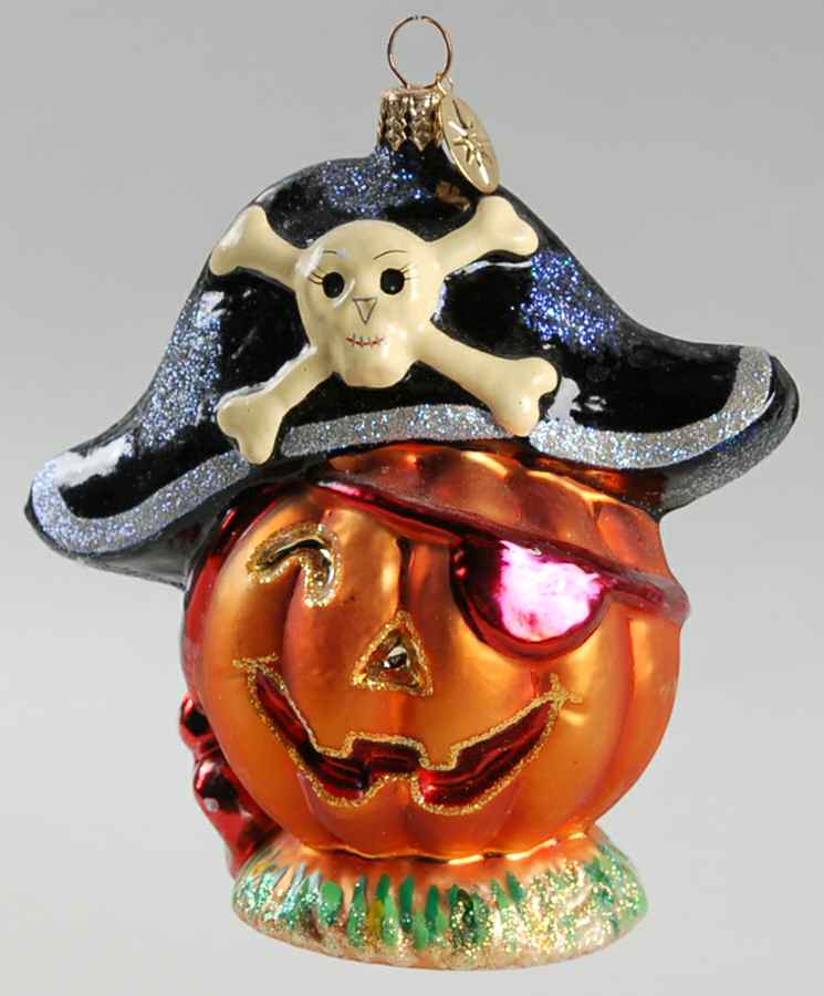 Halloween Pirate Patch - No Box by Christopher Radko-1