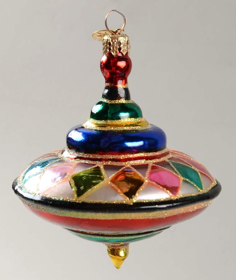 Baby Celebration Ornaments Dazzle Top - No Box by Christopher Radko-1