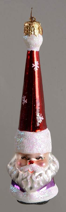 Santas Pint-Size Santa-Red - No Box by Christopher Radko-1