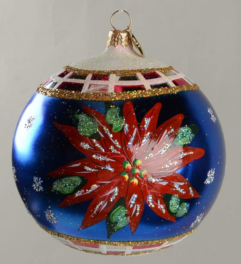 Balls Snow Blossoms - No Box by Christopher Radko-1