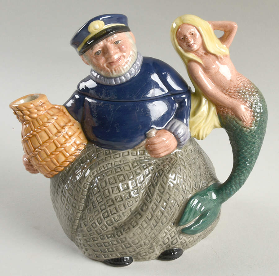 Character Jug Teapots Old Salt - Boxed by Royal Doulton-1