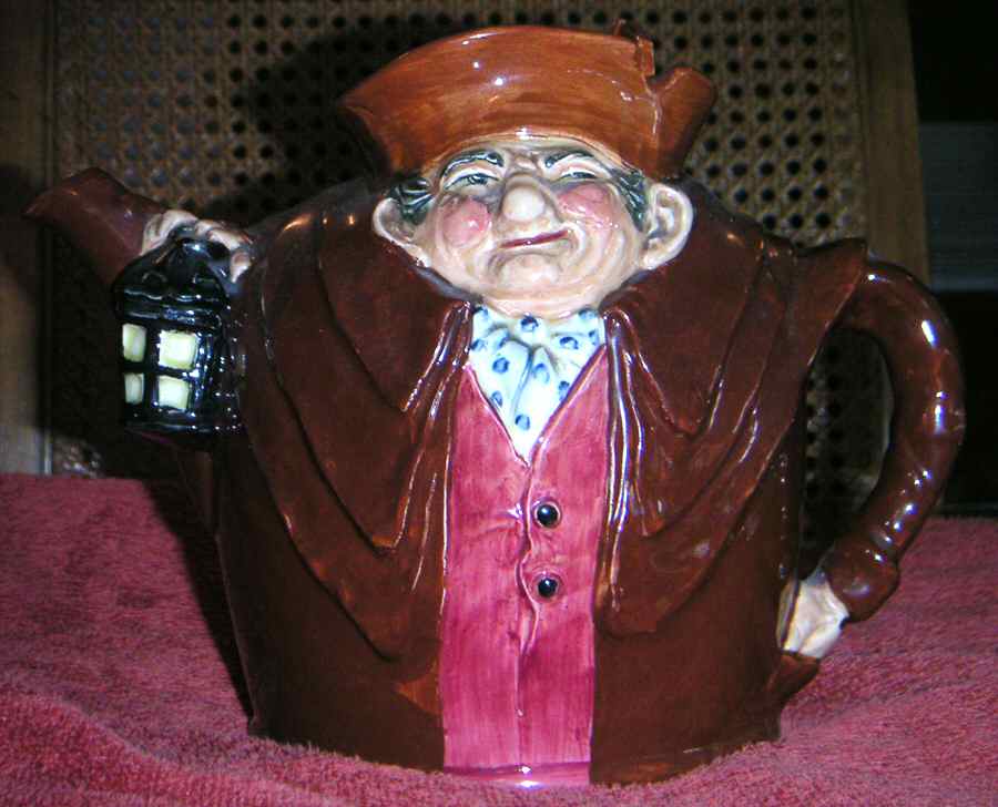 Character Jug Teapots Old Charley - No Box by Royal Doulton-1