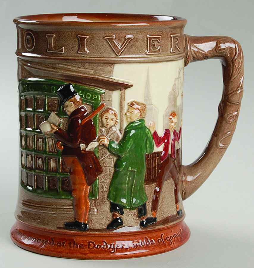 Dickens Oliver Twist Tankard - Boxed by Royal Doulton-1
