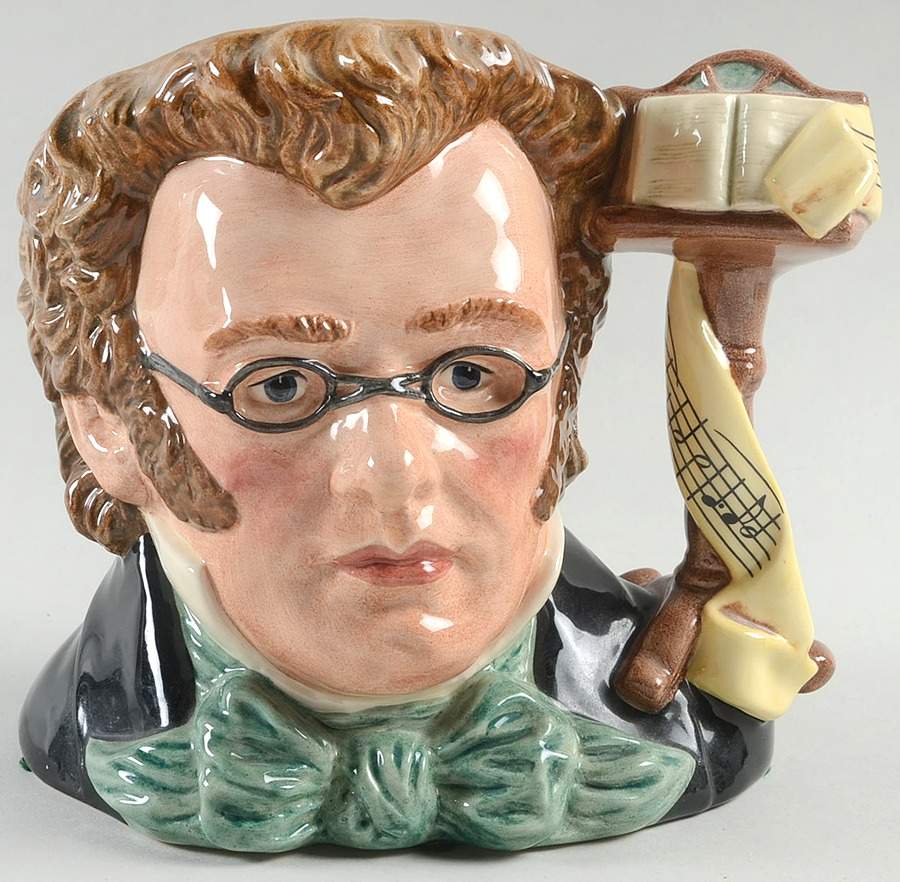 Great Composers Character Jugs Schubert - Boxed by Royal Doulton-1