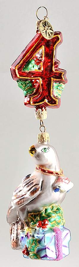 Twelve Days of Christmas-2001 4-Calling For You - Boxed by Christopher Radko-1