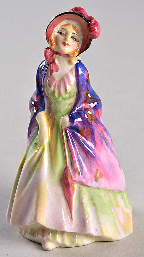 Miniature Figurines Paisley Shawl - Boxed by Royal Doulton-1