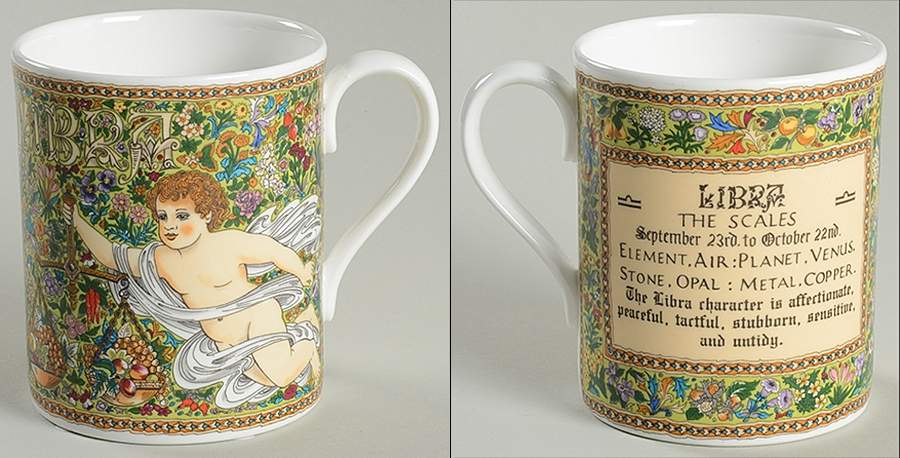 Zodiacs Mug Collection Libra - Boxed by Royal Worcester-1