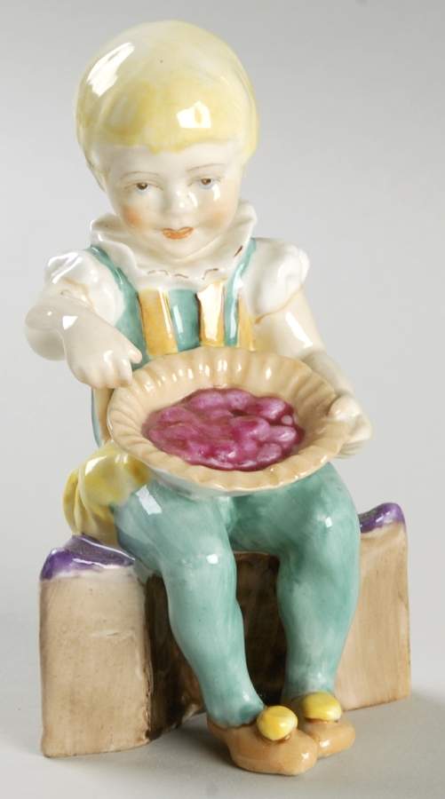 Nursery Rhymes Little Jack Horner - No Box by Royal Worcester-1