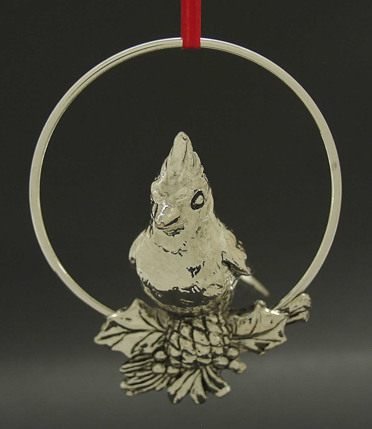 Winter Birds Cardinal - No Box by Reed & Barton-1