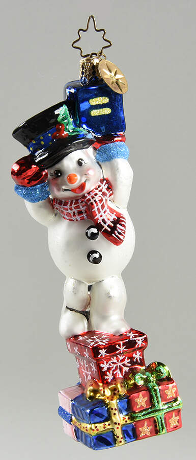 Human Rights Campaign Charity Ornament Snowie-2002 - No Box by Christopher Radko-1