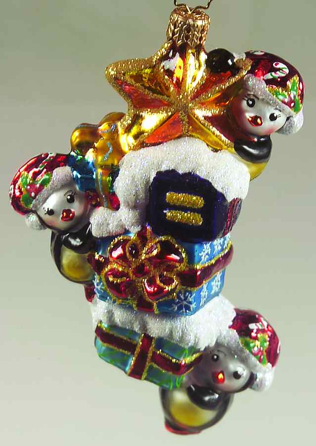 Human Rights Campaign Charity Ornament Three Pennie-2006 - No Box by Christopher Radko-1
