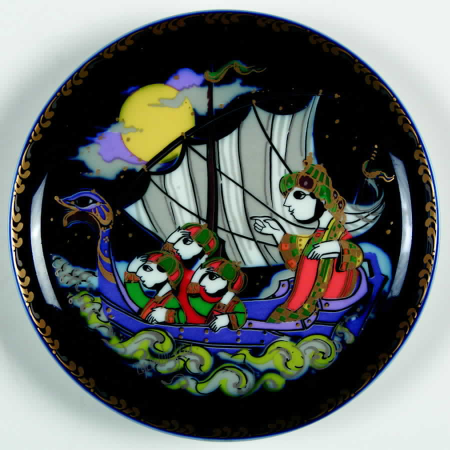 Sinbad The Sailor Sindbad Embarks Upon Adventure - No Box by Rosenthal - Continental-1