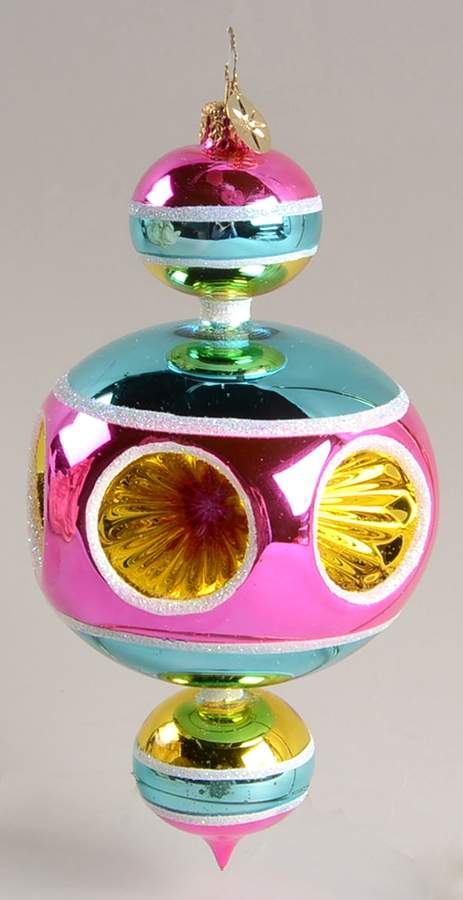 Reflectors (Traditional) Bauble Bubbles - No Box by Christopher Radko-1