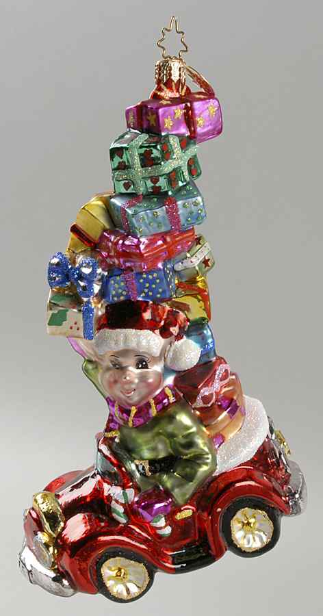 Elves & Gnomes Tall Delivery - No Box by Christopher Radko-1