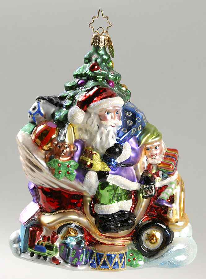 Santa's Transportation Buggy Bounty - No Box by Christopher Radko-1