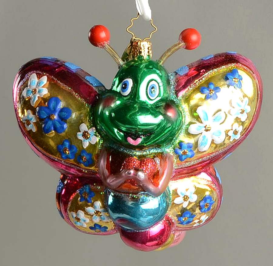 2008 Christopher Radko Ornaments Betty Butterbug - No Box by Christopher Radko-1