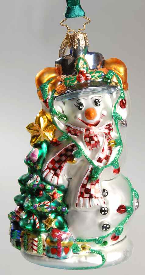 Snowmen Tangled Tidings - No Box by Christopher Radko-1