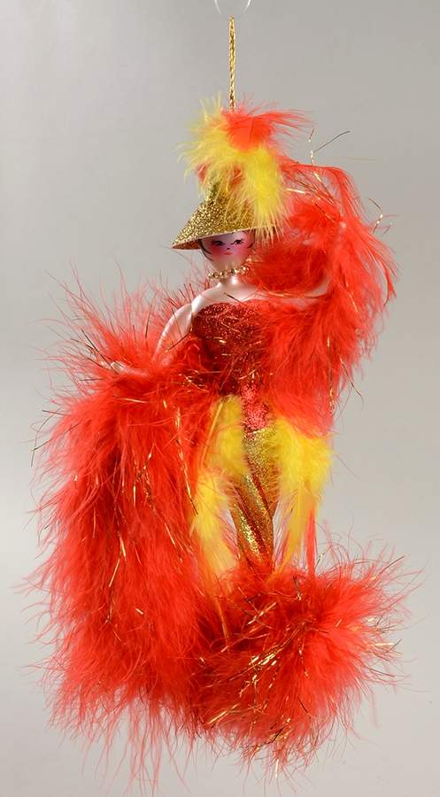 Feathered Ornaments (Italian Flair) Thoroughly Modern Holiday - No Box by Christopher Radko-1
