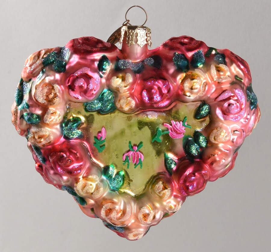 Ornament of The Month Love In Bloom-May/2001 - Boxed by Christopher Radko-1