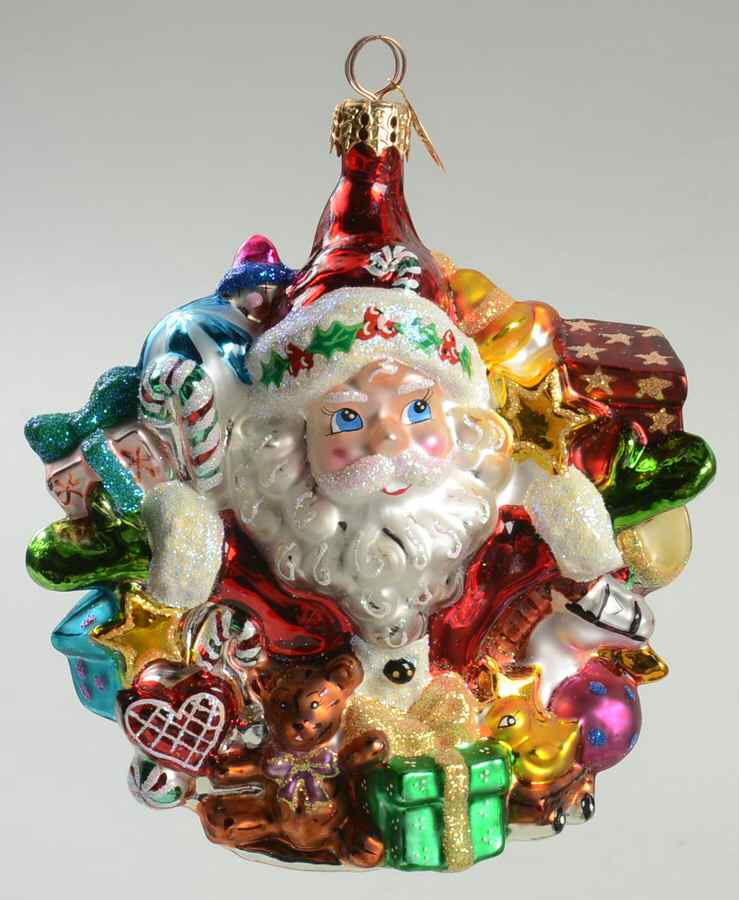 Ornament of The Month Wreath Of Good Cheer-September/2001 - Boxed by Christopher Radko-1