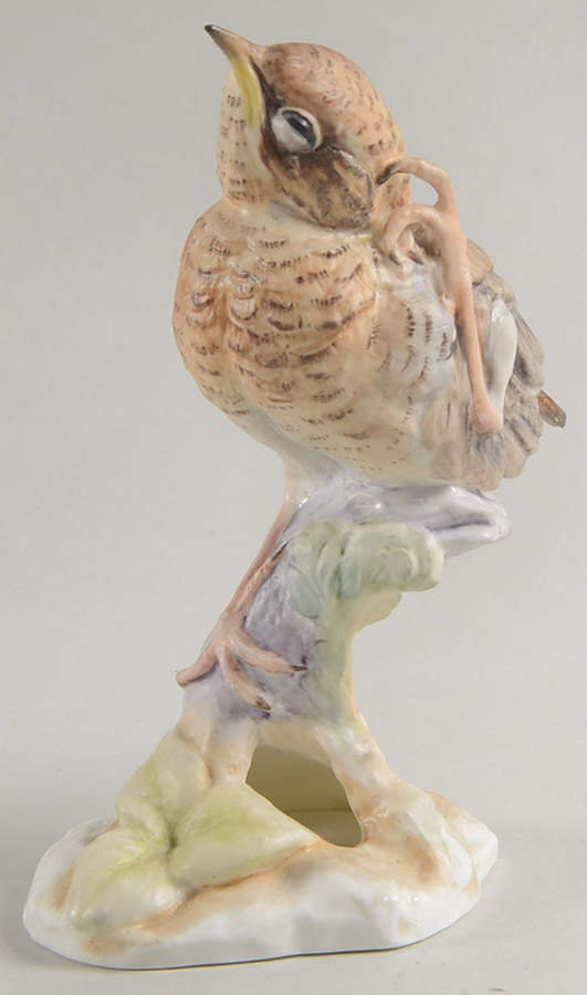 Royal Worcester Bird Figurines Fledgling Robin - No Box by Royal Worcester-1