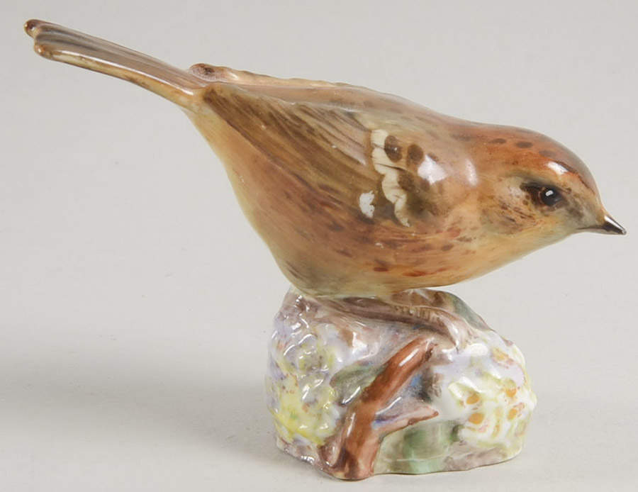 Royal Worcester Bird Figurines Hedge Sparrow - No Box by Royal Worcester-1