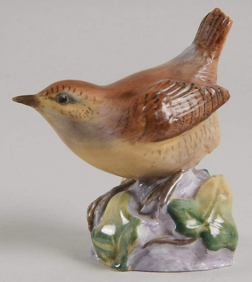 Royal Worcester Bird Figurines Wren - No Box by Royal Worcester-1