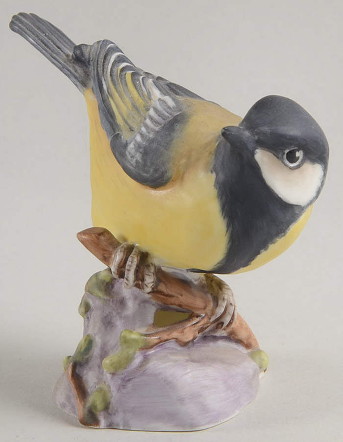 Royal Worcester Bird Figurines Great Tit - No Box by Royal Worcester-1