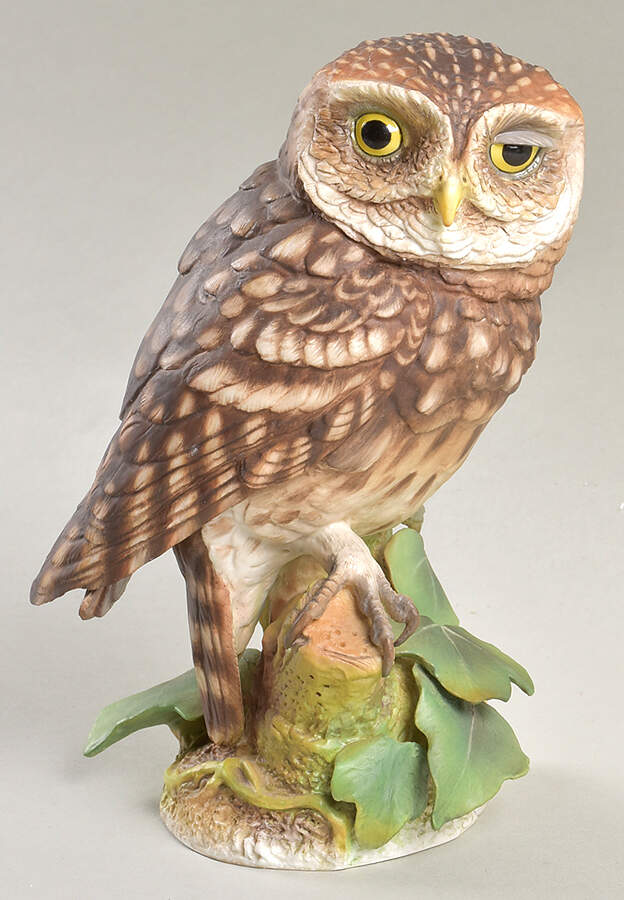 Royal Worcester Bird Figurines Little Owl - No Box by Royal Worcester-1