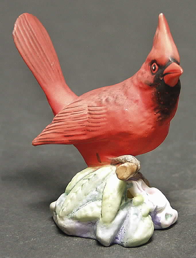 Royal Worcester Bird Figurines Cardinal - No Box by Royal Worcester-1