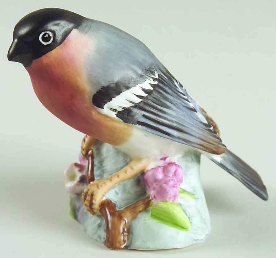 Royal Worcester Bird Figurines Bullfinch - No Box by Royal Worcester-1