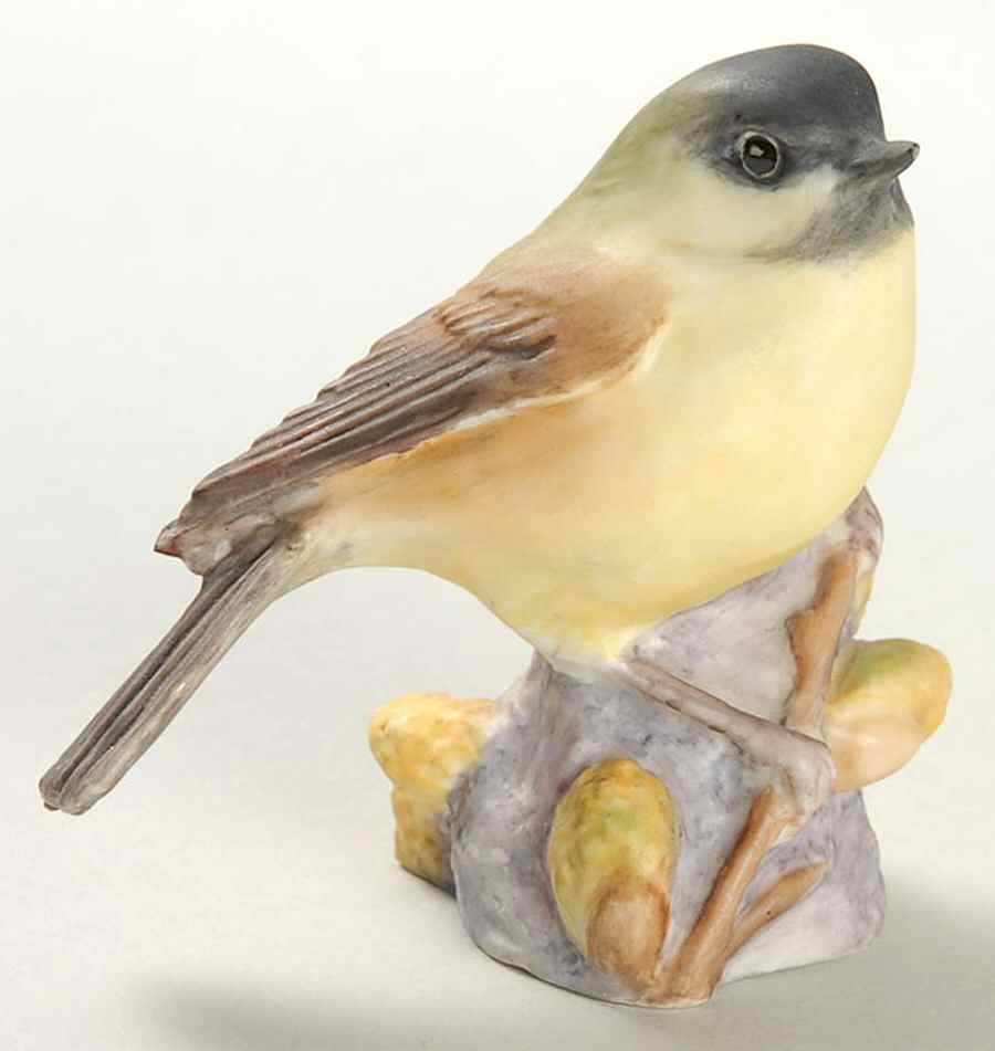 Royal Worcester Bird Figurines Marsh Tit - No Box by Royal Worcester-1