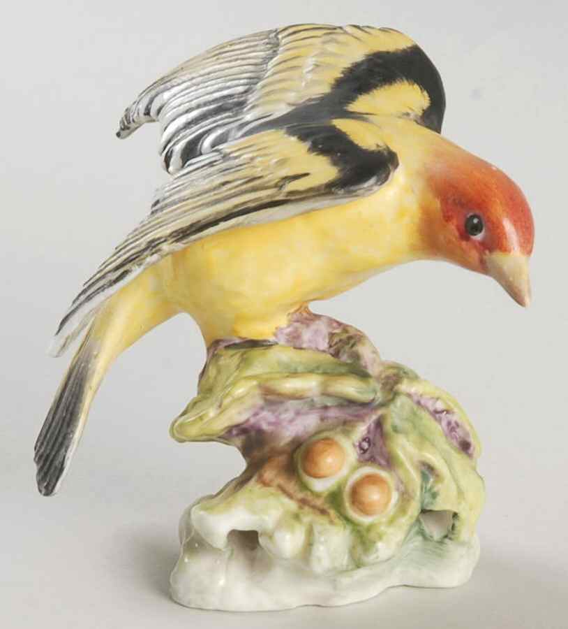 Royal Worcester Bird Figurines Western Tanager - No Box by Royal Worcester-1
