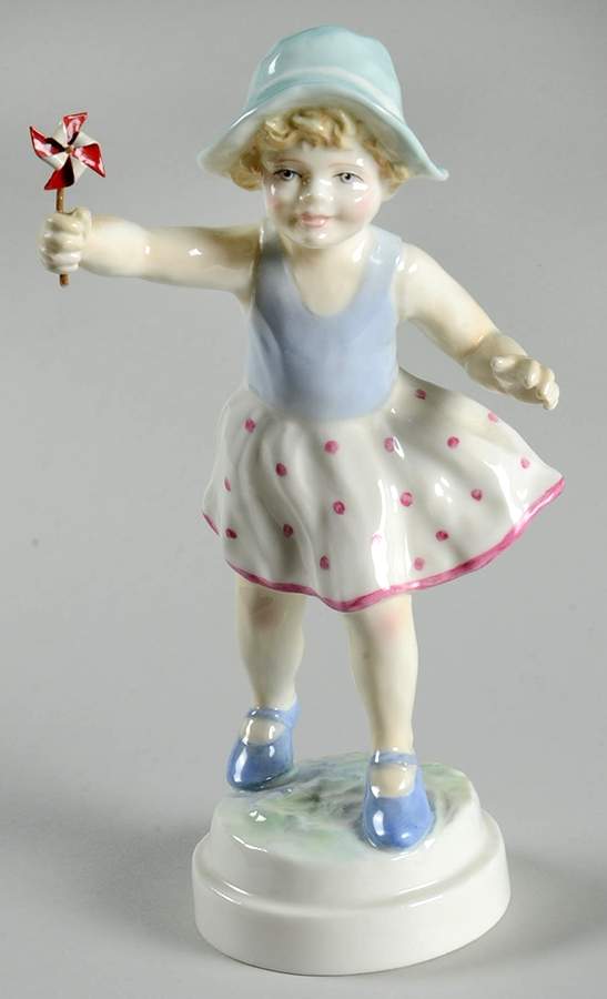 Days of The Week #3 Sunday Girl - Boxed by Royal Worcester-1